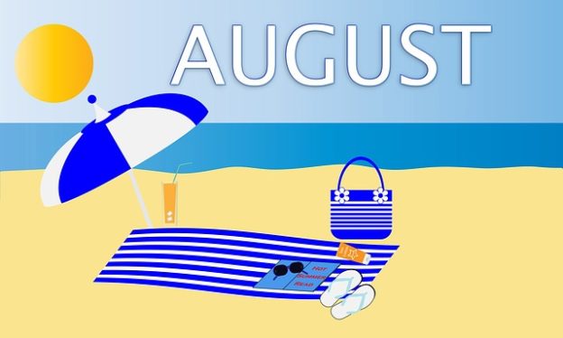 August – 1 week gone!