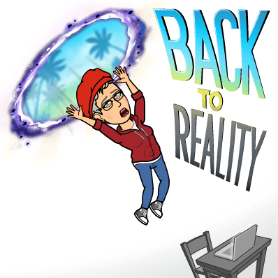 Back to reality…cruise over