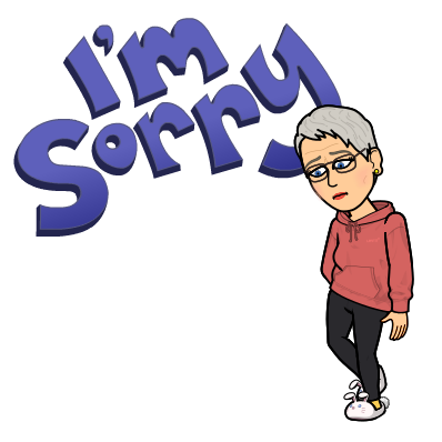 I know, I’m bad…